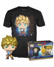 Комплект Funko POP! Collector's Box: Animation - Dragon Ball Z (Son Goku) (Metallic) (Special Edition), размер S -1
