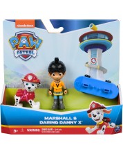 Комплект фигури Spin Master Paw Patrol - Маршал и дръзкият Дани -1