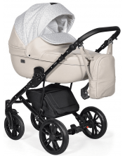 Комбинирана количка Baby Giggle - Mio 3 в 1, бежова -1