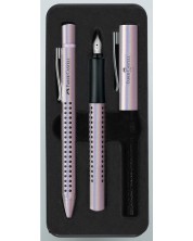 Комплект химикалка и писалка Faber-Castell Grip 2011 - Перлен