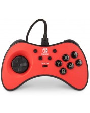 Контролер PowerA - Fusion, жичен, за Nintendo Switch, червен -1