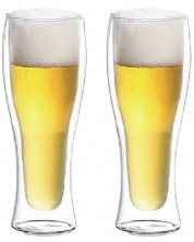 Комплект от 2 двустенни чаши за бира Faubourg - Dublin, 480 ml