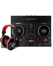 Комплект за DJ Numark - Party Mix Live HF175, черен/червен -1