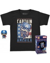 Комплект Funko POP! Collector's Box: Marvel - Captain America (Captain America) (Special Edition)