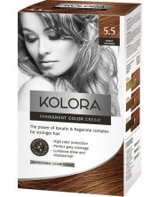 Kolora Боя за коса, 5.5 Сладък карамел -1