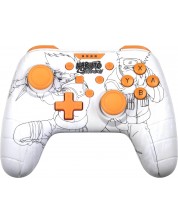 Контролер Konix - за Nintendo Switch/PC, жичен, Naruto, бял -1