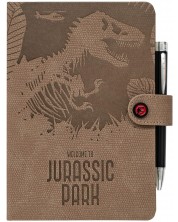 Комплект Тефтер с химикалка Erik Movies: Jurassic Park - Welcome to Jurassic Park, формат A5 -1
