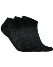 Комплект чорапи Craft - Core Dry Footies, 3 чифта , черни -1