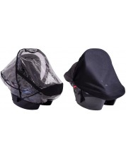 Комплект дъждобран и слънчобран за кошница за кола Phil & Teds Alpha Protect -1