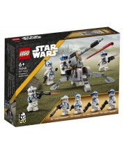 Конструктор LEGO Star Wars - Боен пакет клонинг щурмоваци от 501 (75345) -1