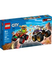 Конструктор LEGO City - Състезание на чудовищни камиони (60397)