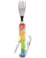 Комплект за хранене Akinod - Multifunction Cutlery 13H25, Pixel