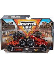 Комплект бъгита Monster Jam - Lumberjack vs Axe, 1:64