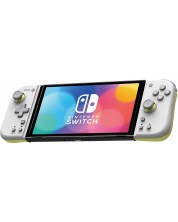 Контролер HORI - Split Pad Compact, сив/жълт (Nintendo Switch) -1