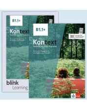 Kontext B1.1+ Media Bundle Deutsch als Fremdsprache Kurs- und Übungsbuch inklusive Lizenzcode für das Kurs- und interaktiven Übungen -1