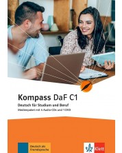 Kompass (DaF) C1 Medienpaket (4 Audio-CDs + DVD) -1