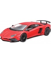 Количка Maisto Special Edition - Lamborghini Aventador, червена, 1:24 -1