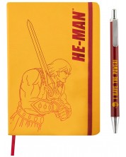 Комплект тефтер с химикалка Cinereplicas Retro Toys: MOTU - He-Man