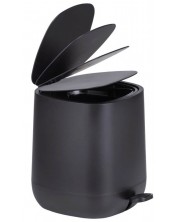 Кош за баня Wenko - Davos, 5 L, 23.5 х 26 х 27.5 cm, черен мат