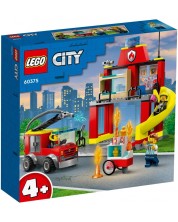 Конструктор LEGO City - Пожарна команда и камион (60375)