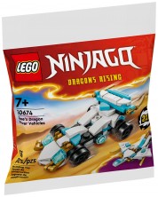 Конструктор LEGO Ninjago - Мощните превозни средства на Зейн (30674)