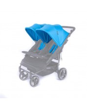Комплект сенници за количка Baby Monsters - Easy Twin, Turquoise -1