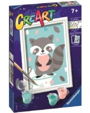 Комплект за рисуване по номера Ravensburger CreArt - Сладка миеща мечка