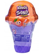 Комплект с кинетичен пясък Kinetic Sand - Сладолед, Оранжев -1