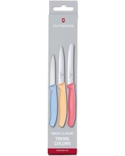 Комплект от 3 ножа Victorinox - Swiss Classic, Trend Colors -1
