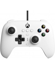 Контролер 8BitDo - Ultimate Wired Controller, за Xbox/PC, бял -1