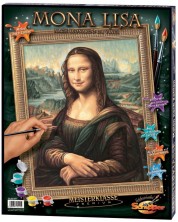 Комплект за рисуване по номера Schipper - Мона Лиза