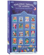 Коледен календар Professor Puzzle от 24 х 50 части - Коледа през прозореца