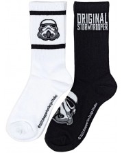 Комплект 2 чифта чорапи ItemLab Movies: Star Wars - Stormtrooper -1