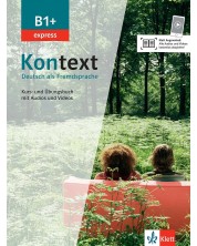 Kontext B1 + express Deutsch als Fremdsprache Kurs- und Übungsbuch mit Audios/Videos -1