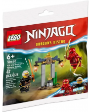 Конструктор LEGO Ninjago - Битката на Кай и Раптън при храма (30650)