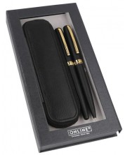 Комплект писалка и химикалка Online Eleganza - Black GT -1