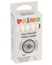 Комплект тебешири Primo - 10 броя, бели -1