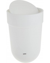 Кош за отпадъци Umbra - Touch, 6 L, бял
