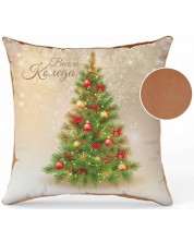 Коледна възглавничка с елха Амек Тойс - Весела Коледа -1
