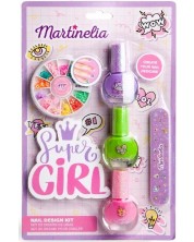 Комплект за маникюр с аксесоари Martinelia - Super Girl  -1