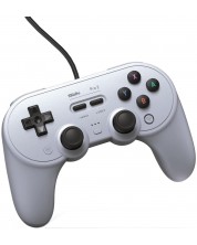 Контролер 8Bitdo - Pro2, сив (Nintendo Switch/PC) -1