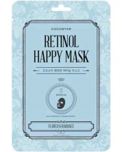 Kocostar Happy Лист маска за лице, с ретинол, 25 ml -1