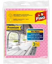Комплект влажни кърпи Fino - Premium, 3 броя