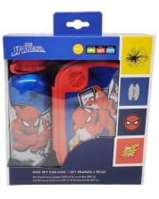 Комплект бутилка и кутия за храна Disney - Spider-Man, син -1
