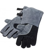 Кожени ръкавици за барбекю Gefu - BBQ, 2 броя, сиво-черни -1