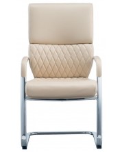 Комплект посетителски столове RFG - Grande M, 2 броя, бежови -1