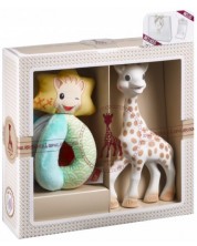Комплект Sophie la Girafe - Дрънкалка и жирафчето Софи