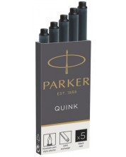 Комплект патрончета Parker Z11 - За писалка, 5 броя, черни