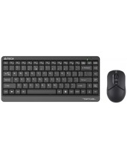 Комплект мишка и клавиатура A4tech - FG1112 Fstyler, безжичен, черен -1
