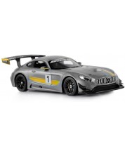 Кола с радиоуправление Rastar - Mercedes AMG GT3 Performance Radio/C, сива, 1:14